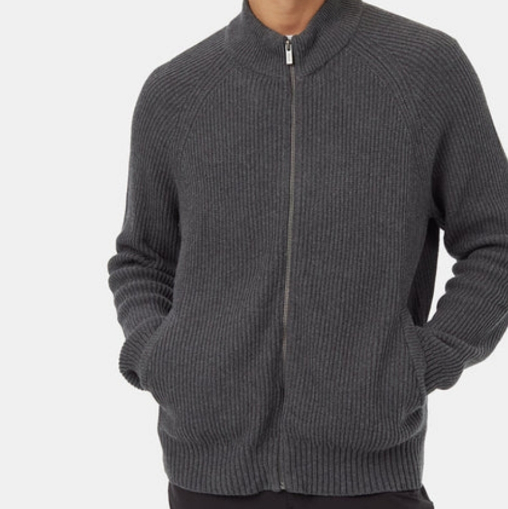 Tentree Highline Zip SweaterMen's Organic Cotton Zip-Up Sweater